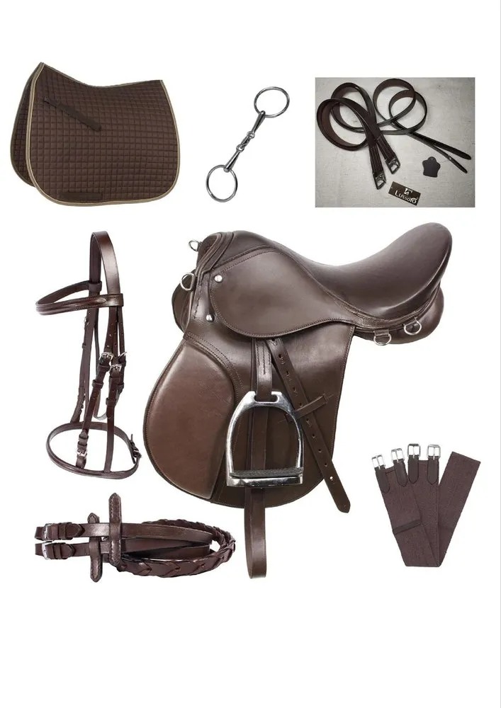 Leather Saddle Full Set